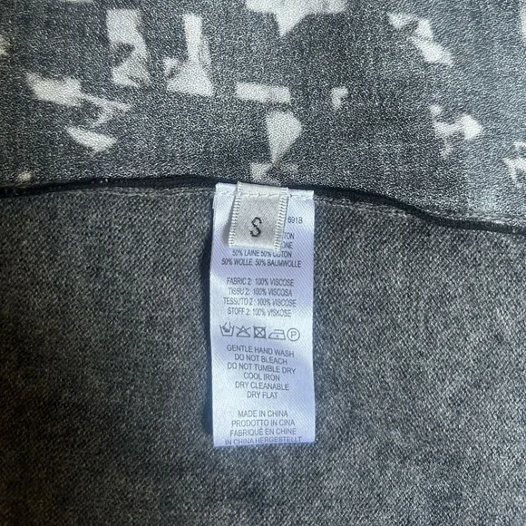 Paul Smith floral geometric print dress | small | black, white & grey - Picture 5 of 6